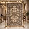 AL WAHA Turkish Rug H3650B Sky bone cream Size 100*400