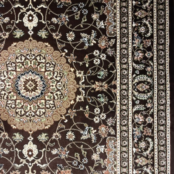 AL WAHA Turkish Rug H3650B Sky Dark brown Size 300*500