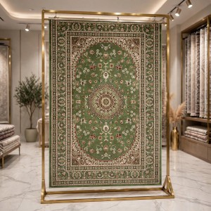 AL WAHA Turkish Rug H3650B Sky green Size 400*500