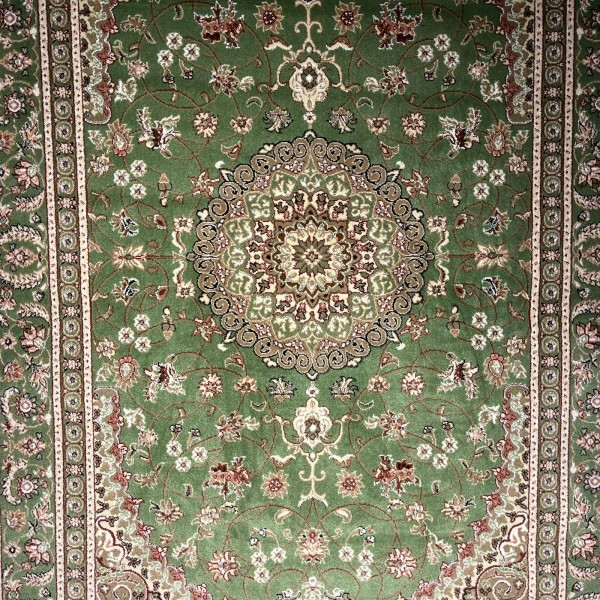 سجاد الواحة تركي H3650B اخضر مقاس 150*220