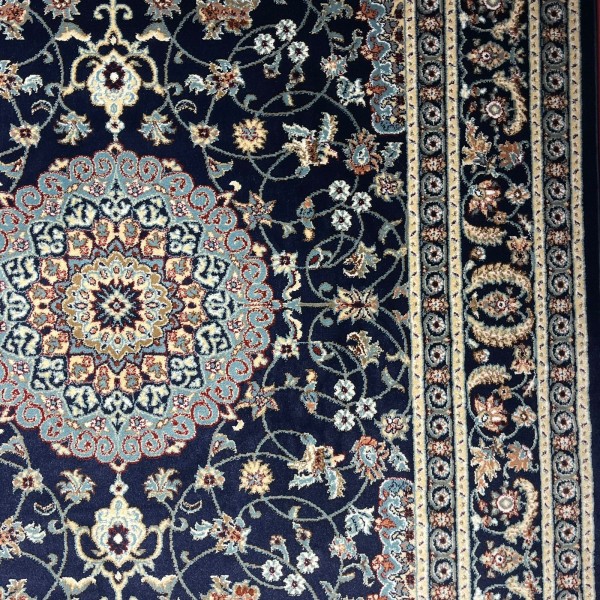 سجاد الواحة تركي H3650B كحلي مقاس 100*200