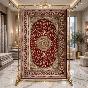 AL WAHA Turkish Rug H3650B Sky Dark red Size 400*500