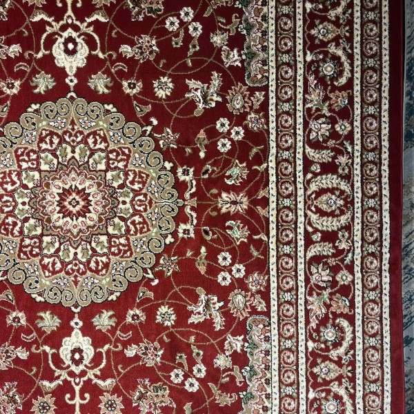 سجاد الواحة تركي H3650B احمر غامق مقاس 400*600
