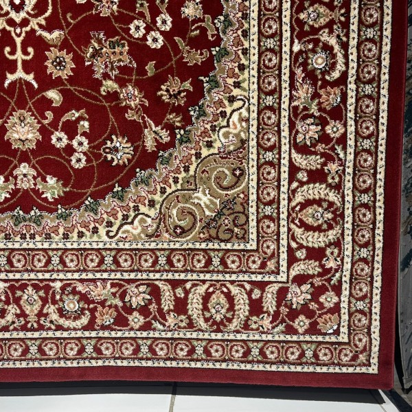 سجاد الواحة تركي H3650B احمر غامق مقاس 400*600
