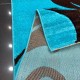 Reduced Turkish carpets, brown, turquoise, 100 * 400