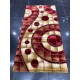 Red Turkish carpet Mondial burgundy 100 * 200