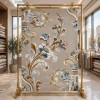 سجاد اطلس تركي نقش كوري كلاسيكي A169A بيج - مقاس 250*350 سم