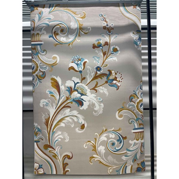 سجاد اطلس تركي نقش كوري كلاسيكي A169A بيج - مقاس 250*350 سم