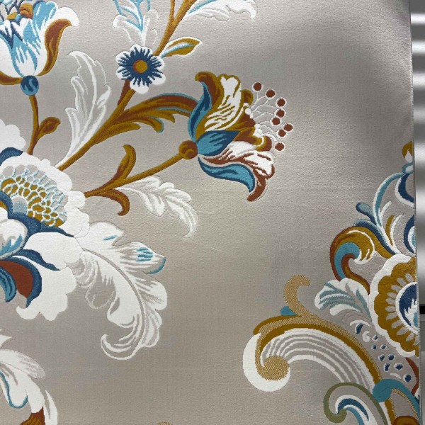 سجاد اطلس تركي نقش كوري كلاسيكي A169A بيج - مقاس 250*350 سم