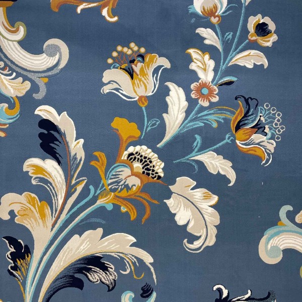 Atlas Turkish Rug Korean Design A169A dark blue - 100x300 cm Hallway