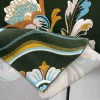 سجاد اطلس تركي نقش كوري A169A اخضر - مقاس 250*350 سم