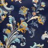 Atlas Turkish Rug Korean Design A169A navy - 250x350 cm Majlis Carpet