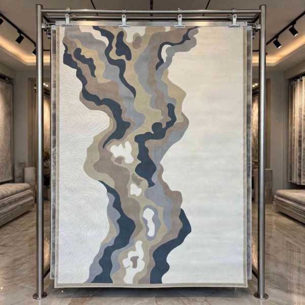 FLORENCE Turkish Rug Korean Design 9530A blue 80x150 cm Small Rug