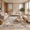 LORIN Turkish Rug Korean Design A404A Beige Cream - 80x150 cm Small Rug