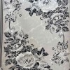 سجاد نقش كويتي تصميم كوري لورين تركي A406A رصاصي كريم - مقاس 50*80 سم دعاسة وطاية
