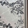 سجاد نقش كويتي تصميم كوري لورين تركي A406A رصاصي كريم - مقاس 50*80 سم دعاسة وطاية