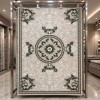 LORIN Turkish Rug Korean Design A419A Cream Green - 200x300 cm Modern Majlis Carpet