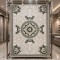 سجاد تصميم كوري تركي لورين A419A كريم اخضر - مقاس 300*400 سم سجادة مجلس فخم
