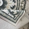 LORIN Turkish Rug Korean Design A419A Cream Green - 200x300 cm Modern Majlis Carpet