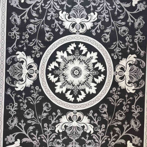 LORIN Turkish Rug Korean Design A419A gray - 300x400 cm Luxurious majlis carpet