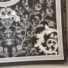 LORIN Turkish Rug Korean Design A419A gray - 300x400 cm Luxurious majlis carpet