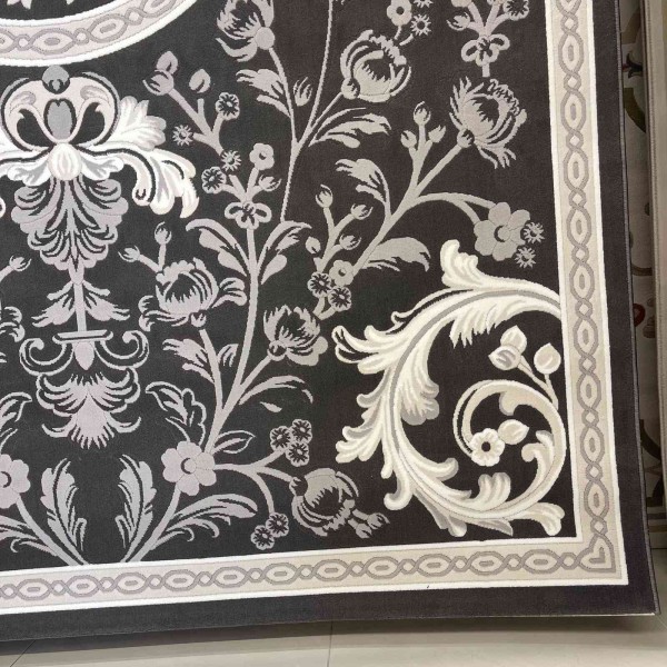 LORIN Turkish Rug Korean Design A419A gray - 300x400 cm Luxurious majlis carpet