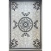 LORIN Turkish Rug Korean Design A419A GREY CREAM - 150x220 cm Modern Majlis Carpet