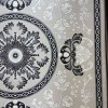 LORIN Turkish Rug Korean Design A419A GREY CREAM - 150x220 cm Modern Majlis Carpet