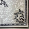 LORIN Turkish Rug Korean Design A419A GREY CREAM - 150x220 cm Modern Majlis Carpet