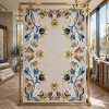 Rayyan Turkish Rug Runner Korean Design A172A Beige - 100x300 cm Hallway