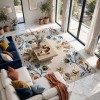Rayyan Turkish Rug Runner Korean Design A172A Beige - 100x300 cm Hallway
