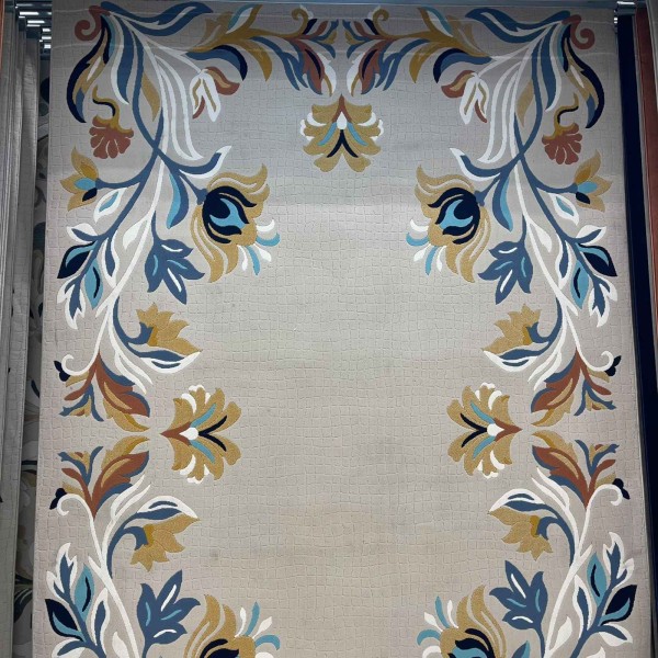 Rayyan Turkish Rug Runner Korean Design A172A Beige - 100x300 cm Hallway