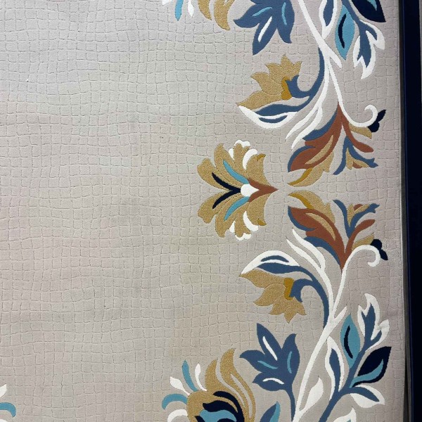 Rayyan Turkish Rug Runner Korean Design A172A Beige - 100x300 cm Hallway