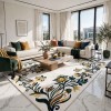 Rayyan Turkish Rug Korean Design A172A green - 50x80 cm Small Mat