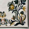 Rayyan Turkish Rug Korean Design A172A green - 50x80 cm Small Mat