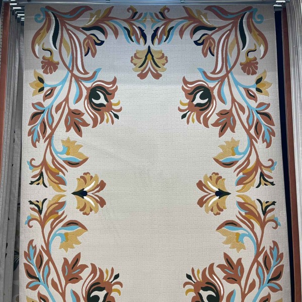 سجاد ريان تركي نقش كوري A172A كيرمت تيرا - مقاس 300*400 سم