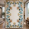 Rayyan Turkish Rug Korean Design A172A TURKUAZ - 300x400 cm Large Majlis Carpet
