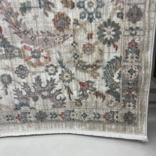 سجاد سوبر بوهيمي تركي A213A كريم مقاس 200*300