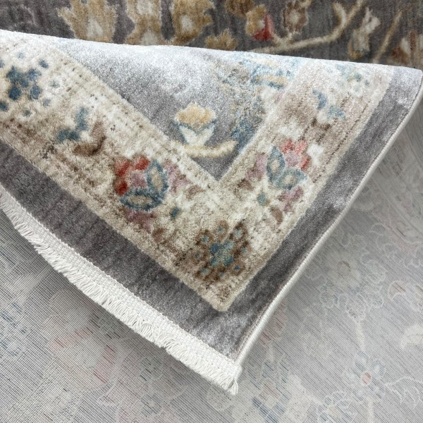 Turkish SUPER BUHIMI Rug A213A gray Size 150*220