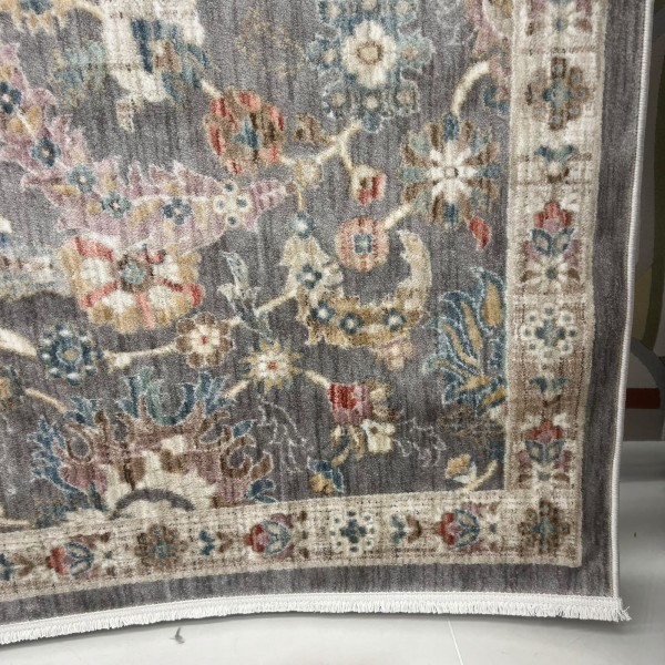Turkish SUPER BUHIMI Rug A213A gray Size 150*220