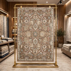 سجاد سوبر بوهيمي تركي A213A بني فاتح مقاس 80*150