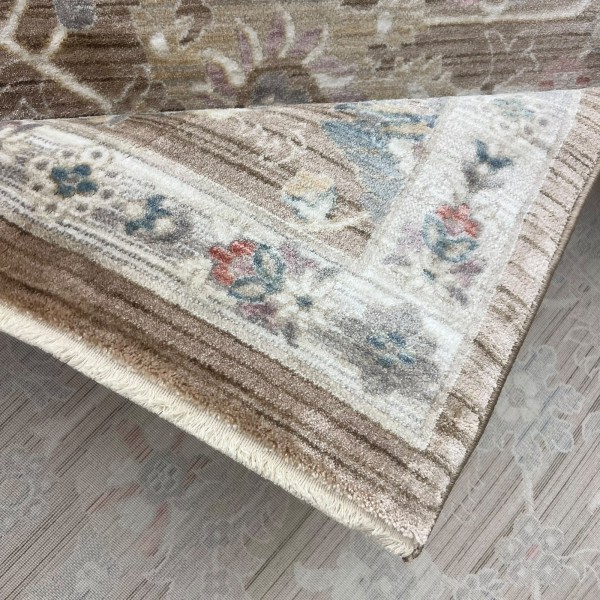 سجاد سوبر بوهيمي تركي A213A بني فاتح مقاس 80*150