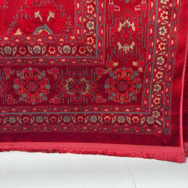 سجاد تركي بخارى تبريز افغاني 9620K عنابي مقاس 400*600
