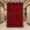 سجاد تركي بخارى تبريز افغاني 9430K عنابي مقاس 50*80