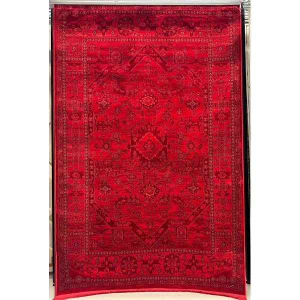 سجاد تركي بخارى تبريز افغاني 9431K عنابي مقاس 400*600