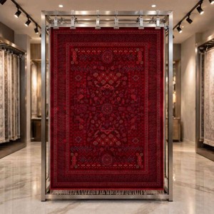 سجاد تركي بخارى تبريز افغاني 9797K عنابي مقاس 300*400