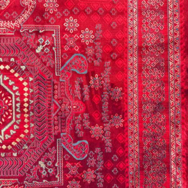 سجاد تركي بخارى تبريز افغاني 9797K عنابي مقاس 400*600