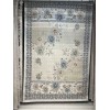 Turkish VELOURA Rug A346S Sky BLUE Size 150*220