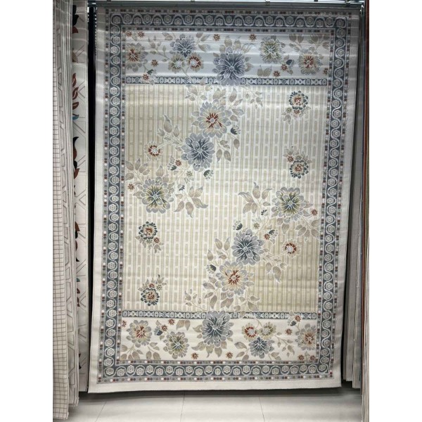 Turkish VELOURA Rug A346S Sky BLUE Size 150*220