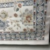 Turkish VELOURA Rug A346S Sky BLUE Size 150*220